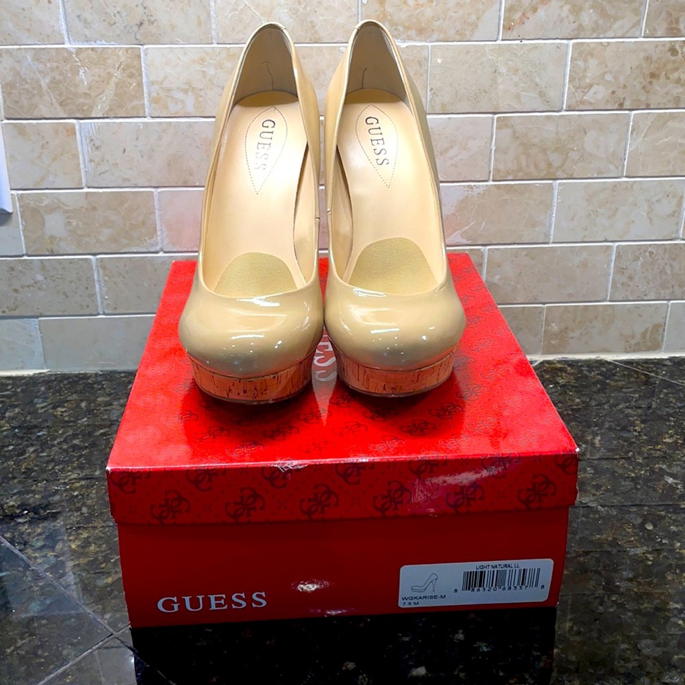 Nude Guess Heels